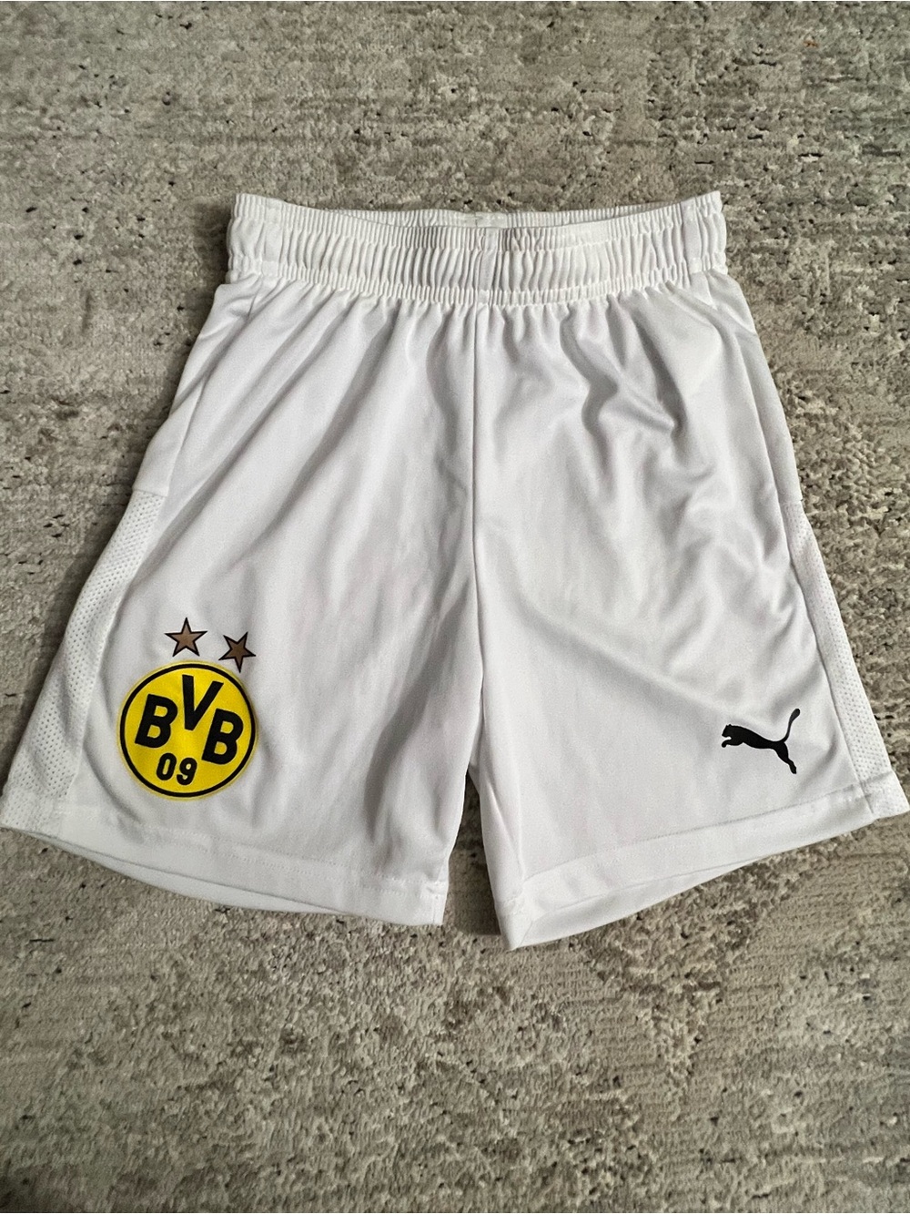 Puma Borussia Dortmund BVB Youth Soccer Shorts 9-10 M